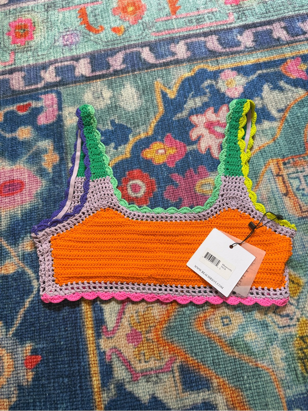 Beach Riot Andy Top in Technicolor Rays - Picture 6 of 7
